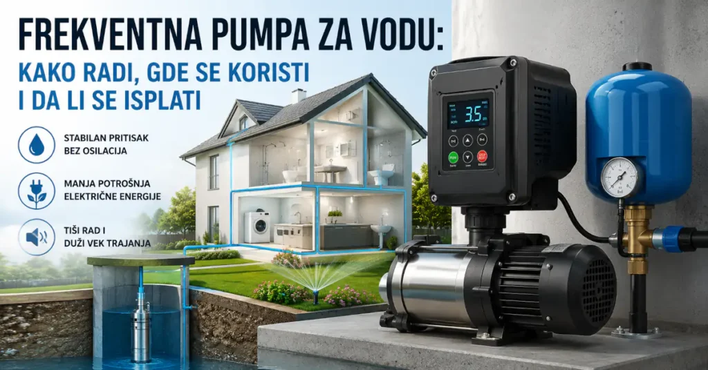 Frekventna Pumpa za Vodu: Prednosti, Ugradnja i Isplativost