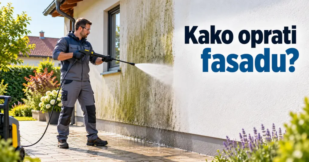 Kako oprati fasadu?